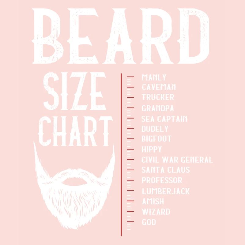 Bart Größentabelle, Bart, Bärtslänge