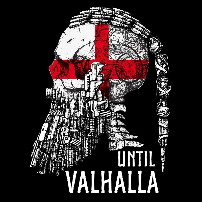 Bis Valhalla, Wikinger, Wikinger Englische Flagge
