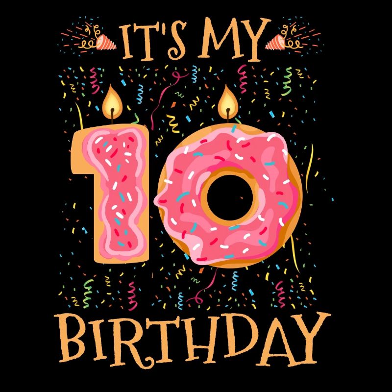10e anniversaire Bday Dix ans