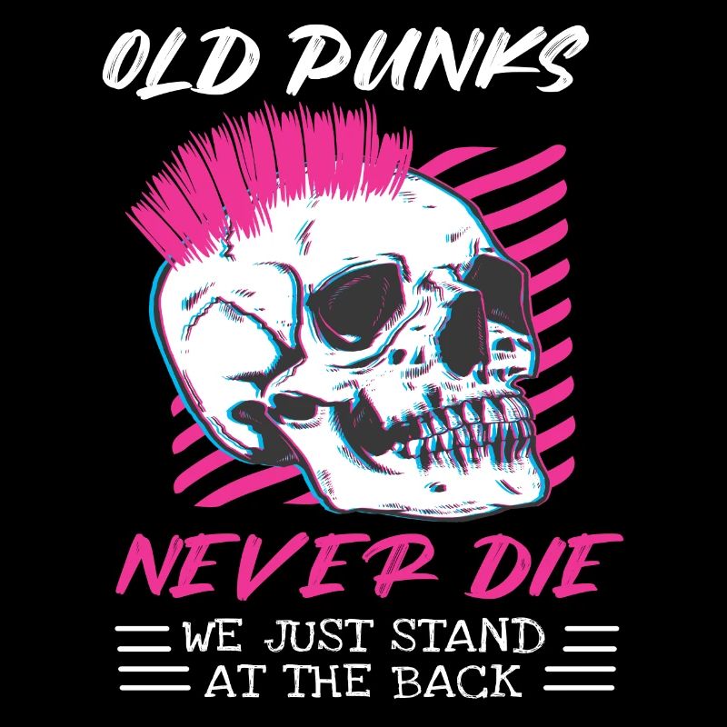 Old Punks Never Le punk-rock cadeau