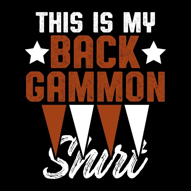 t-shirt backgammon