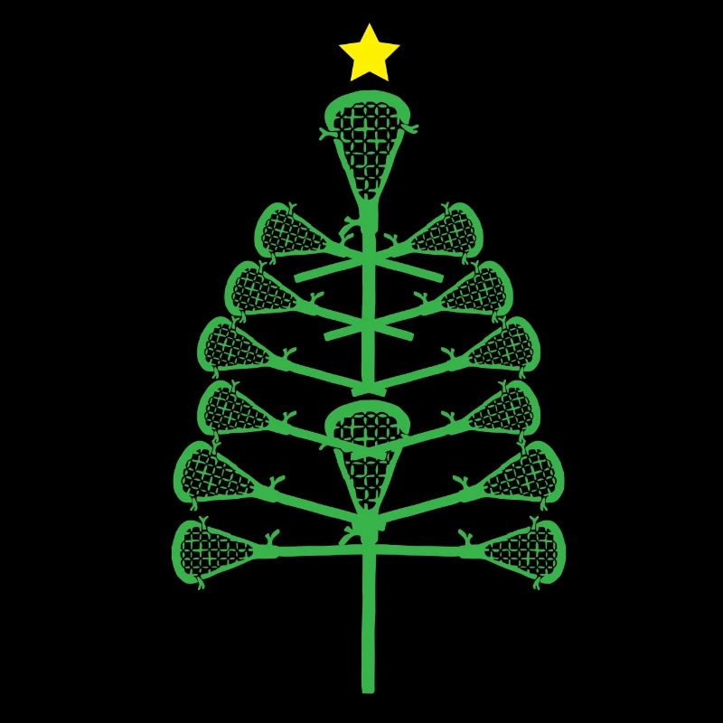 Lacrosse Weihnachtsbaum - Lacrosse Player