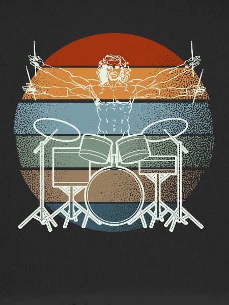 Vitruvian Drummer Drummer Legend