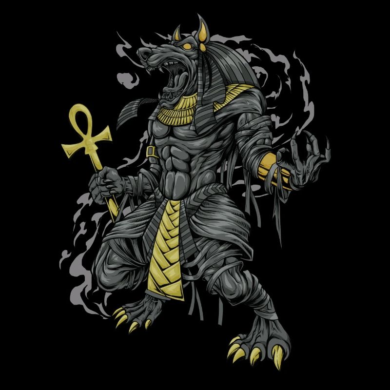 Dieu égyptien Anubis