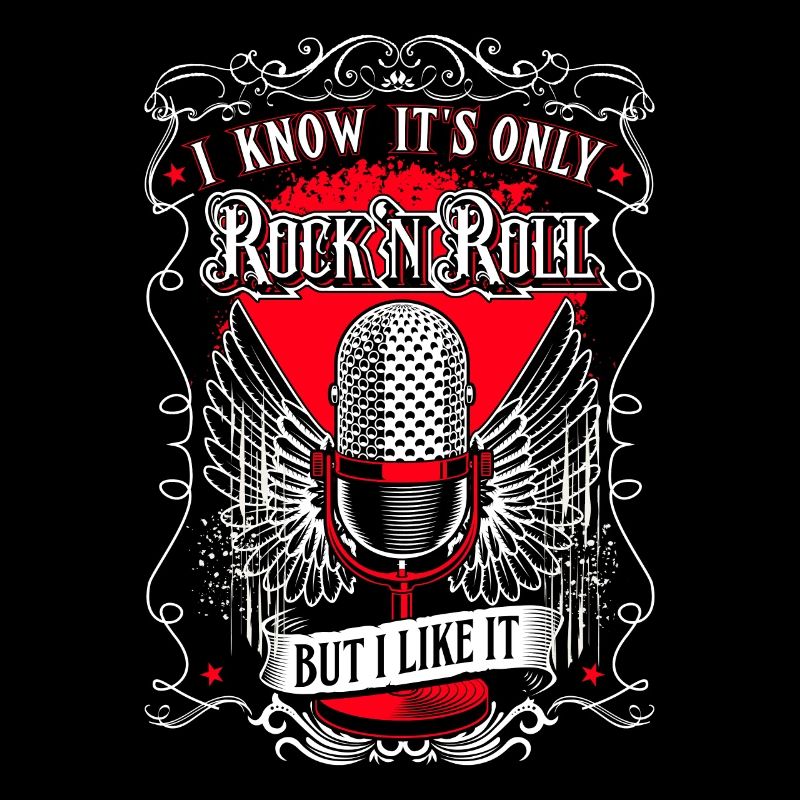 C’est rock and roll - Microphone rétro