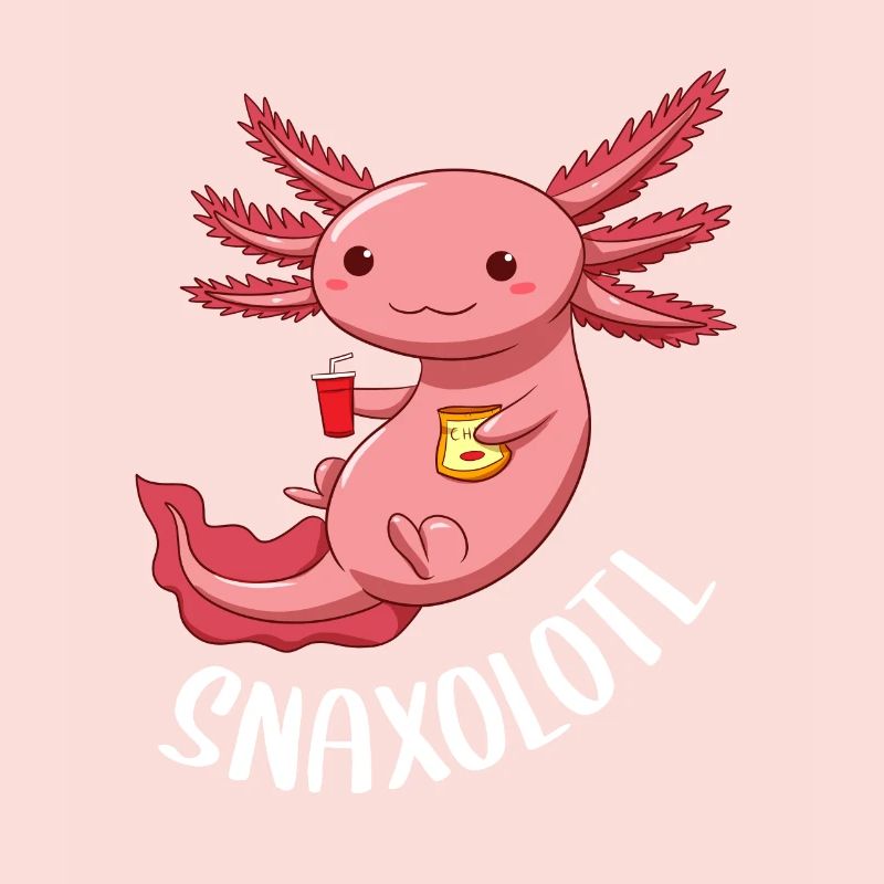 Snaxolotl Snacks Axolotl