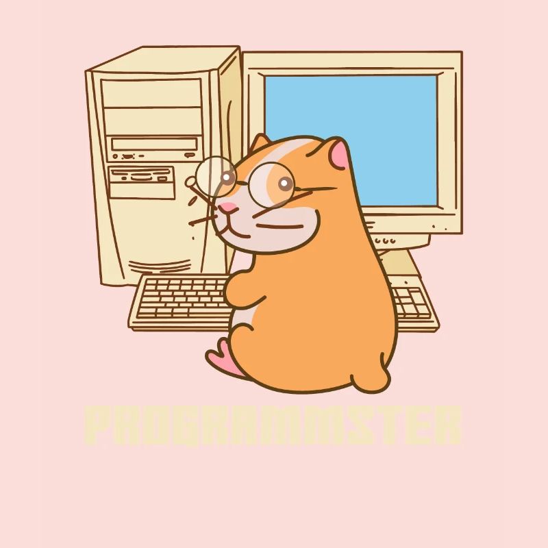 Hamster Programmierer Wortspiel Programmer Rodent