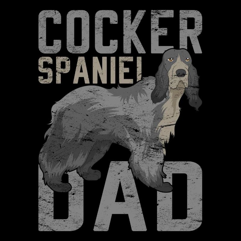 Cocker Spaniel Papa Hunde Geschenk Cocker Spaniel