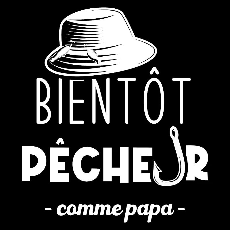 Bientôt pêcheur comme papa