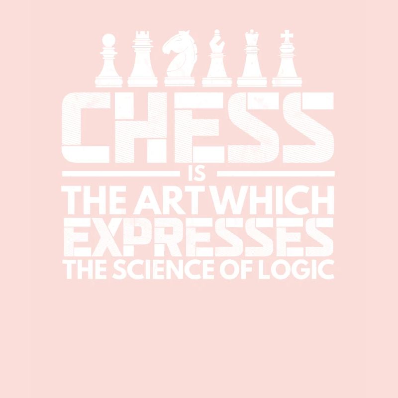 Chess Art Expresses Science Logic Chess Master