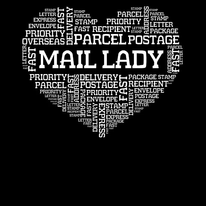Dame de la poste, livraison postale