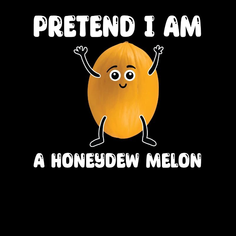 Honeydew melon Halloween