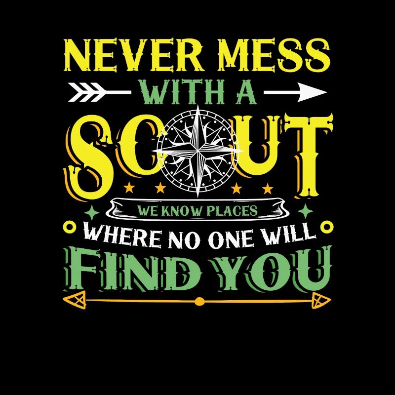 Never mess with a scout