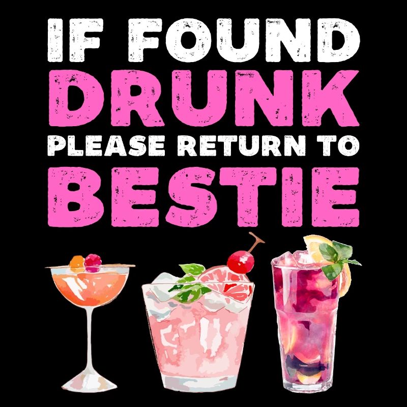 If found drunk please return to bestie