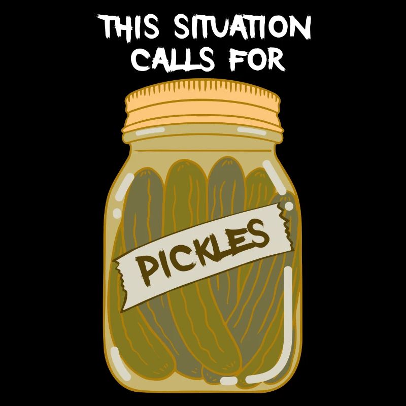 This Situation Calls For Pickles Cucumber Gift