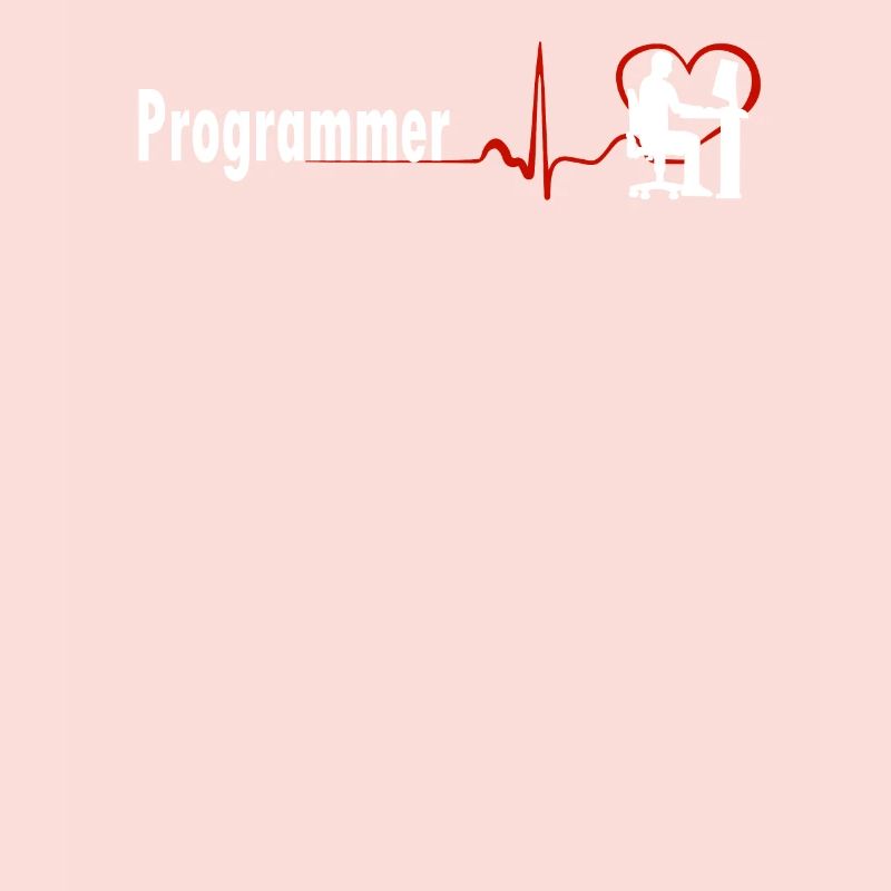 UNIQUE PROGRAMMER HEARTBEAT DESIGN