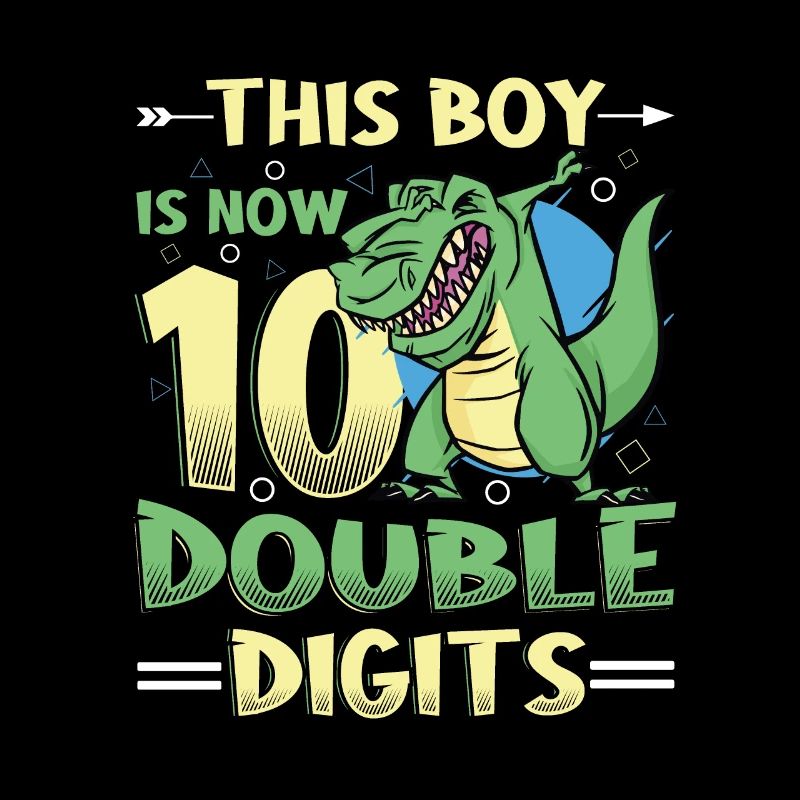 This boy is now 10 double digit birthday
