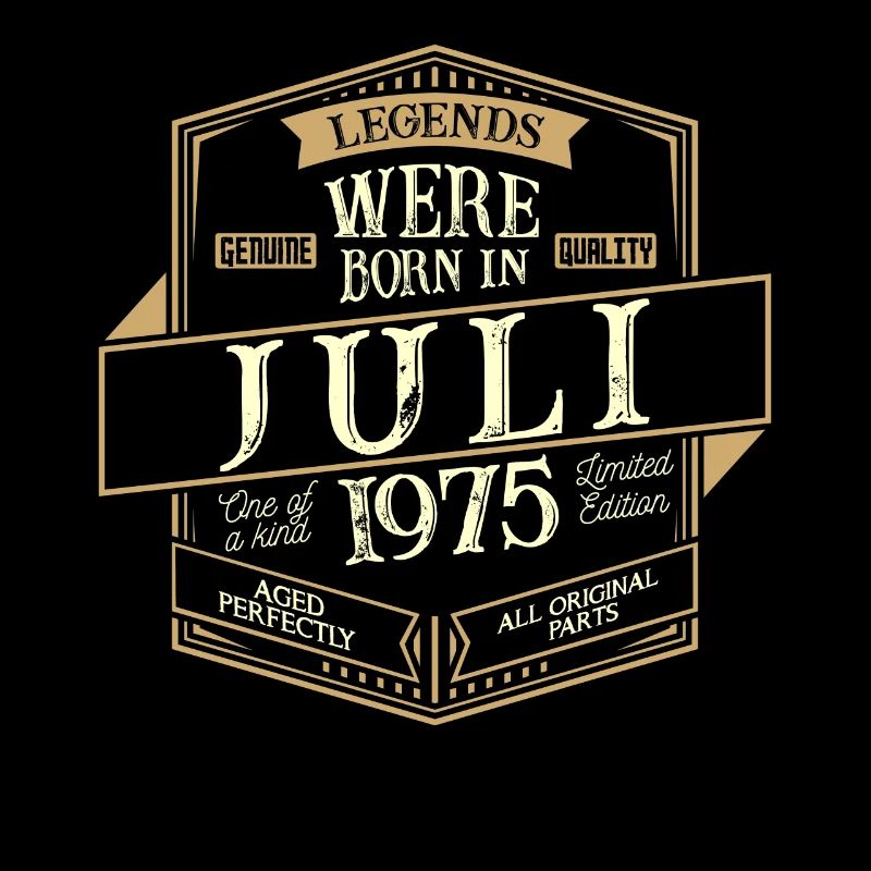 Juli 1975 Geburtstag Mann