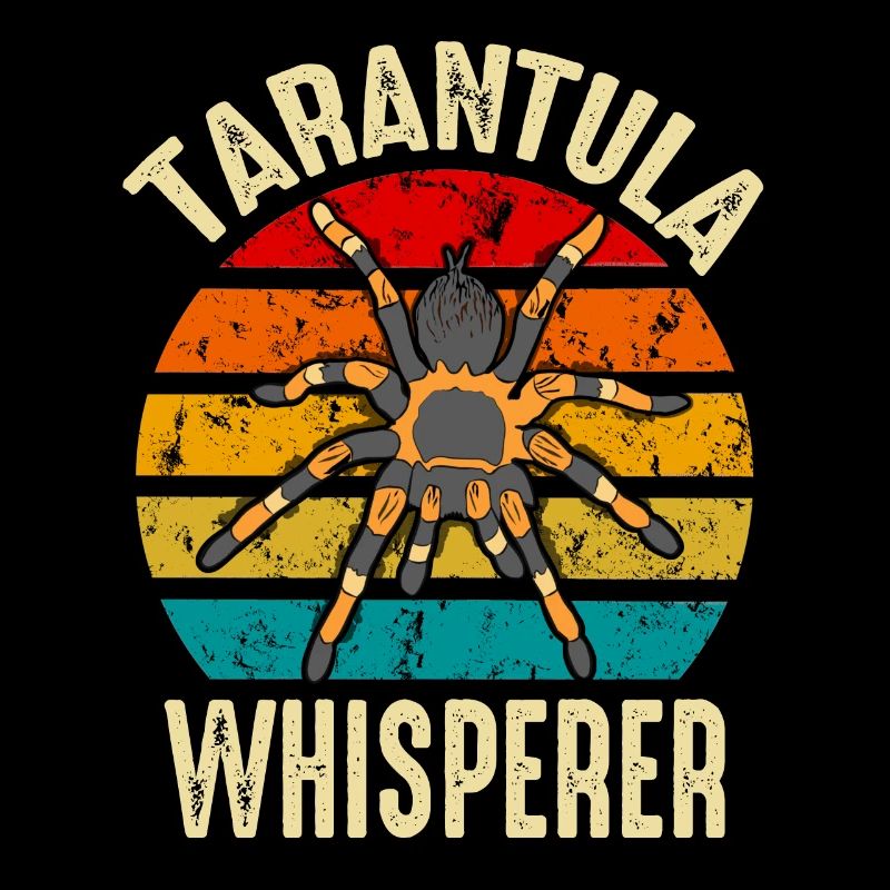 Funny Tarantula Whisperer Spider Owner Retro