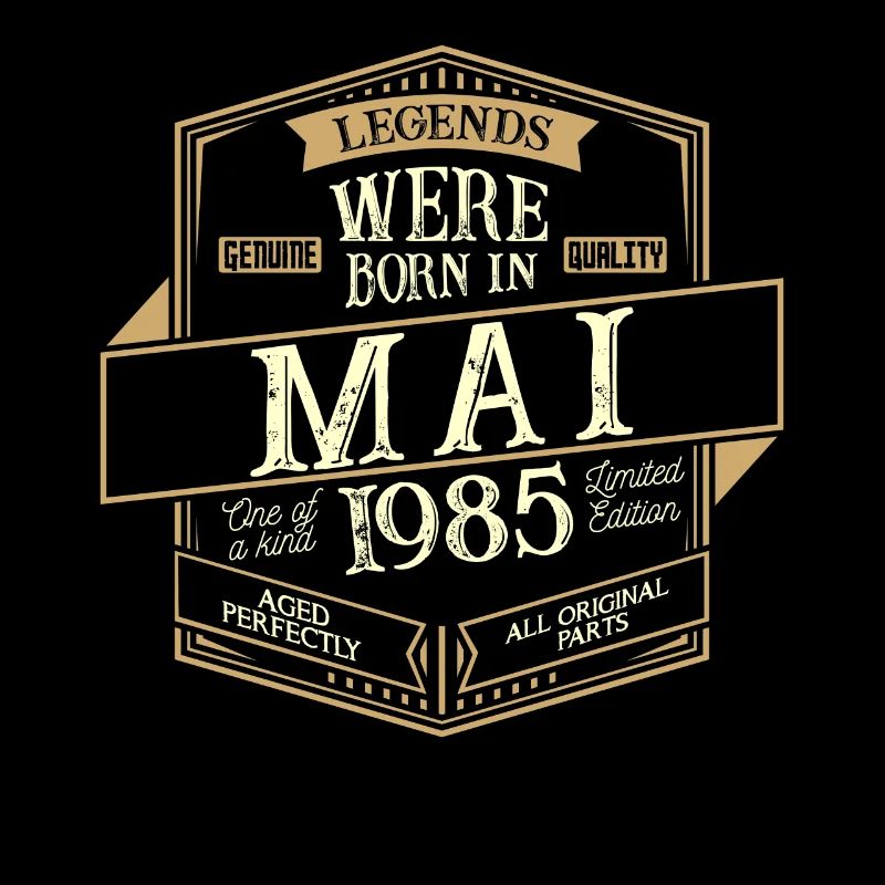 Mai 1985 Geburtstag Mann