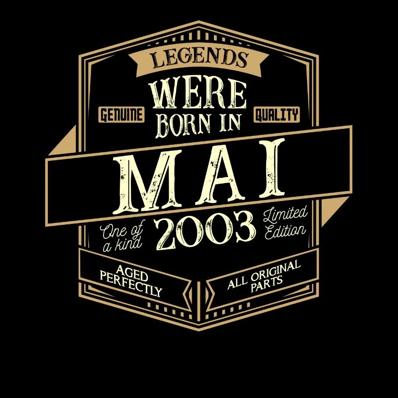 Mai 2003 Geburtstag Mann