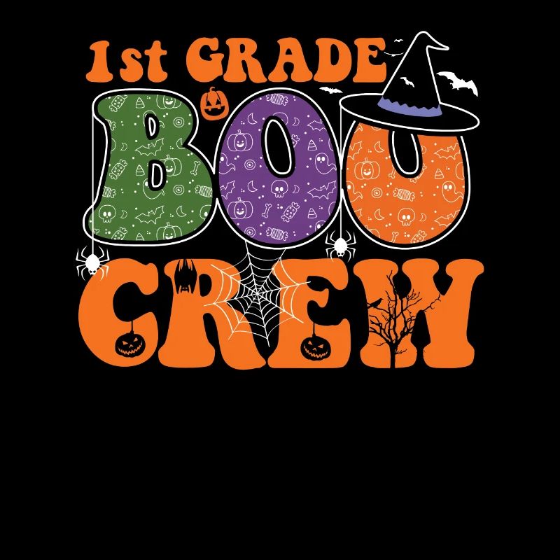 1st Class Boo Crew Spooky Pumpkin Monster