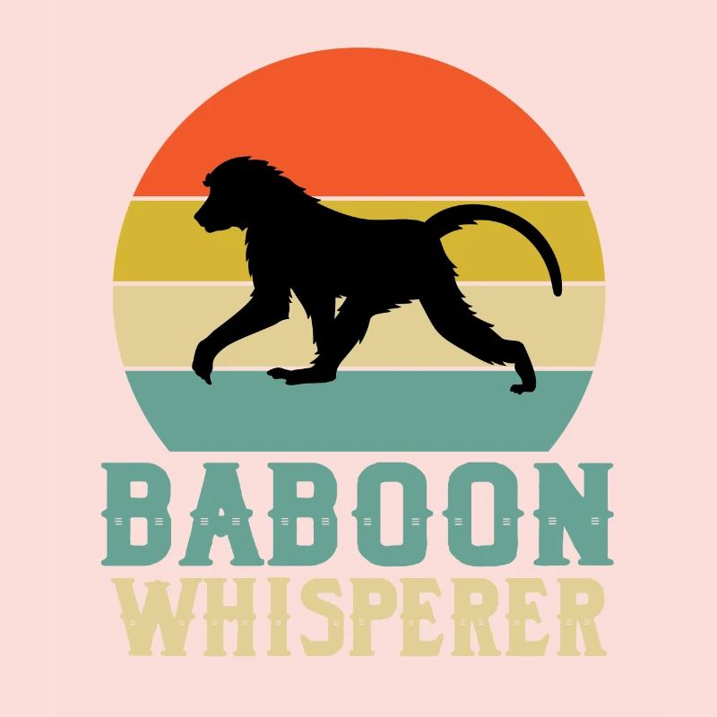 Baboon Whisperer Monkey Gift