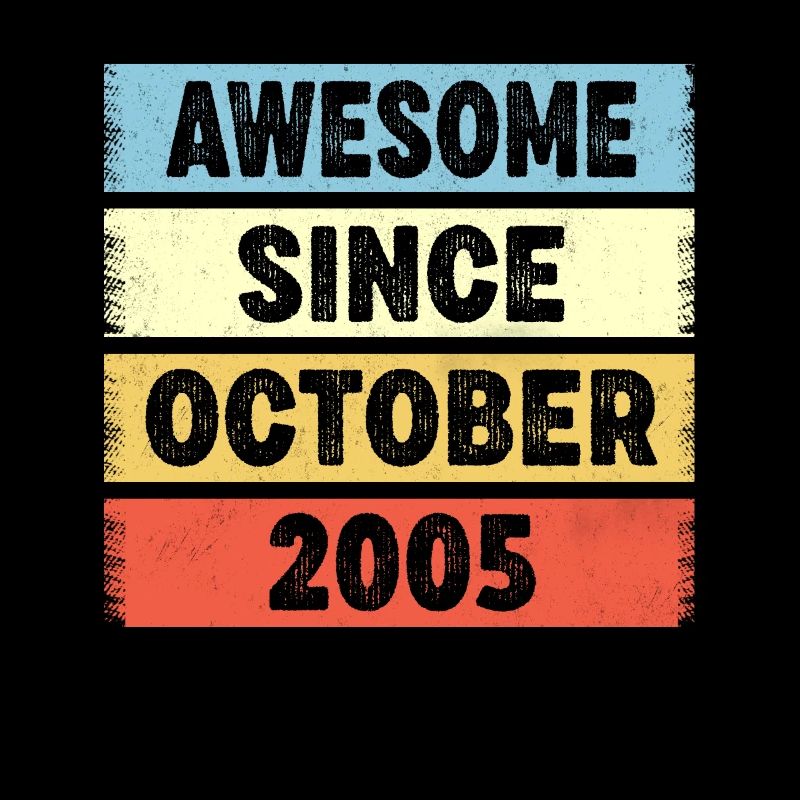 17 Years Old Awesome Since October 2005 17th