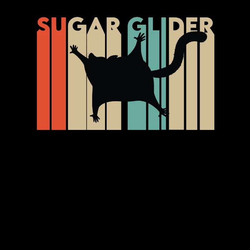 Kurzkopfgleitbeutler Retro Gift