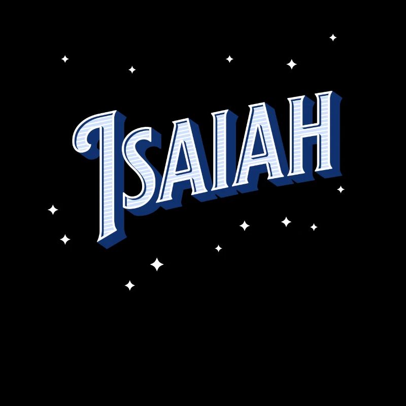 Isaiah Names Personalized