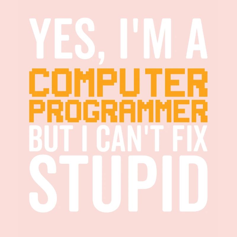 Stupide - Programmeur informatique