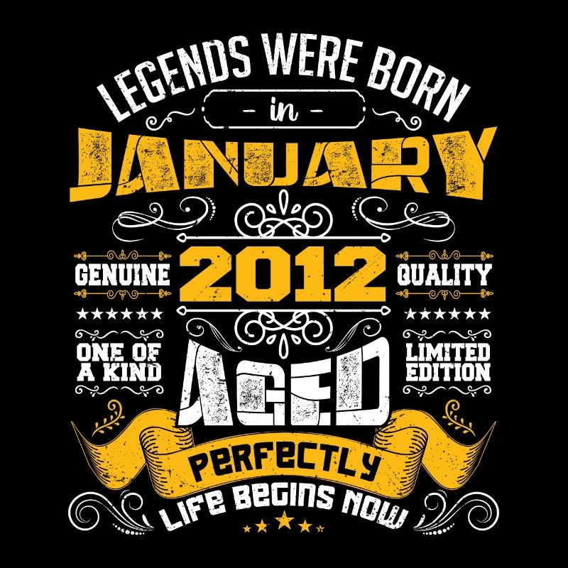 Legends wurden im Januar 2012 geboren