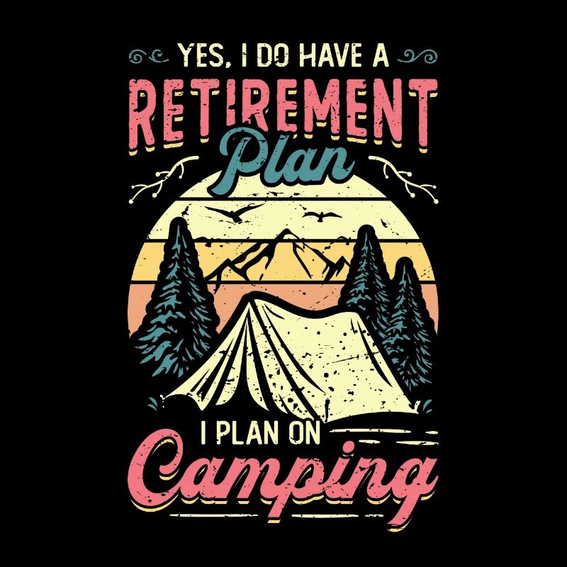 Plan de retraite camping, camping-car de retraite.