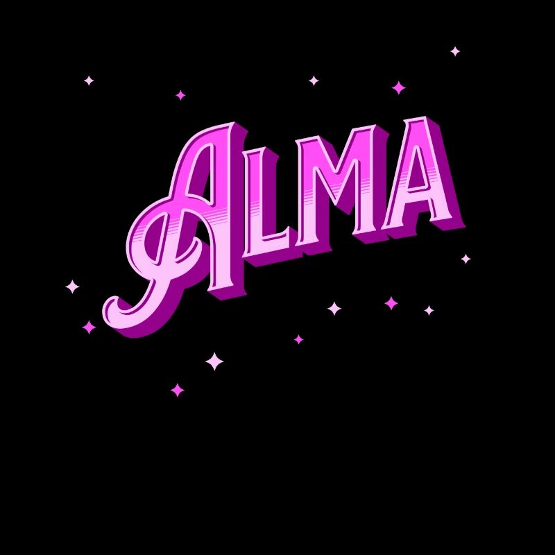 Alma name personalized