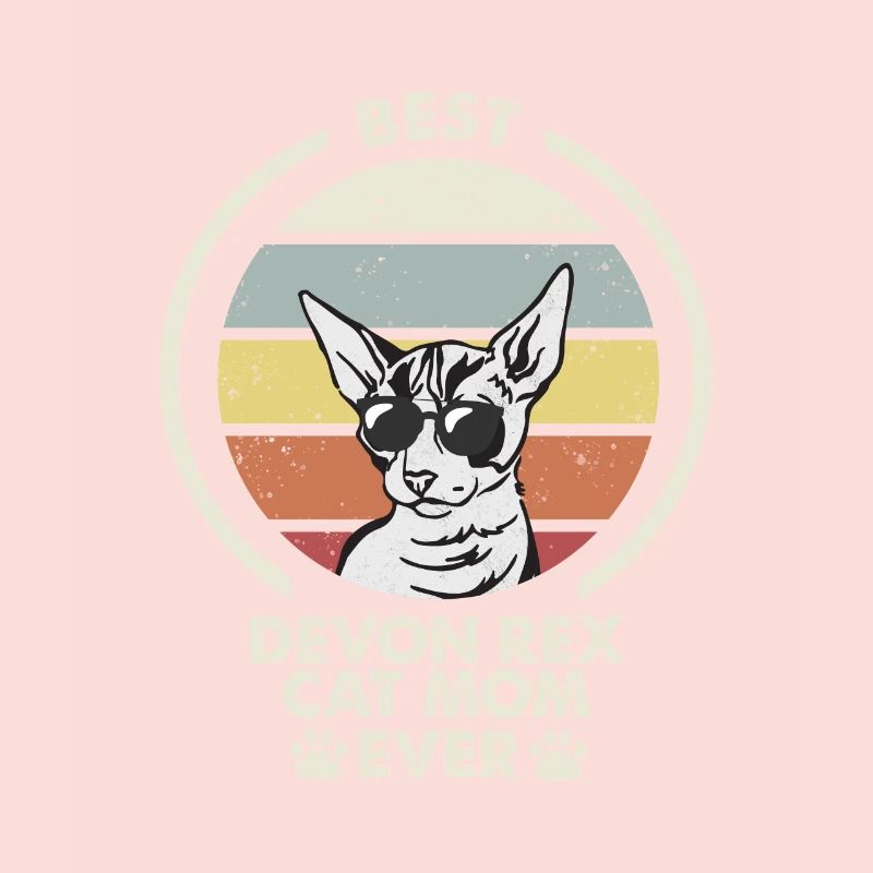 Cat Mom - Devon Rex Cat