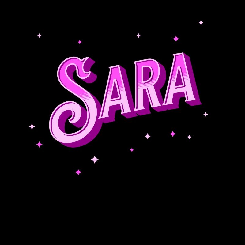 Sara name personalized