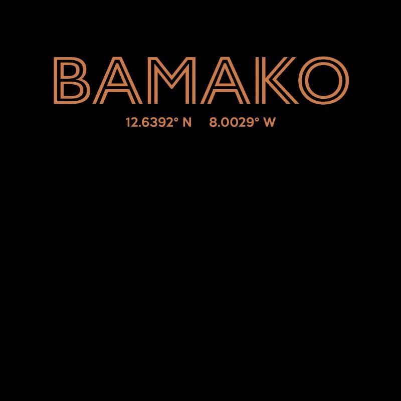 Mali City Coordinates - Bamako