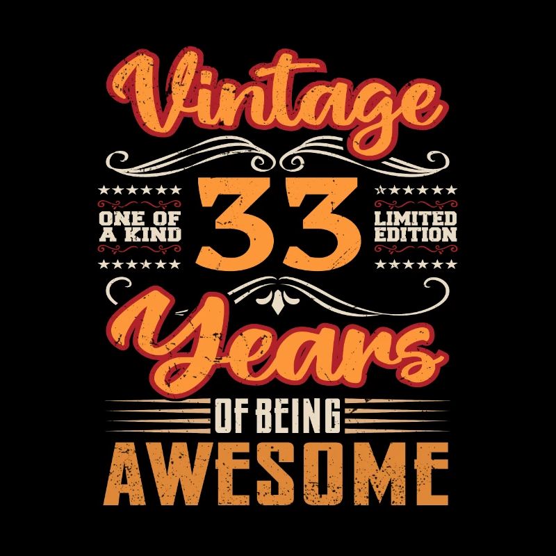 Vintage | 33 birthday gift ideas