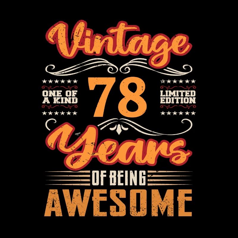 Vintage | 78 birthday gift ideas