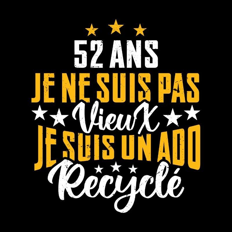52 ans | Cadeau d'anniversaire