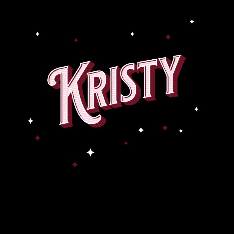 Personalized Kristy name