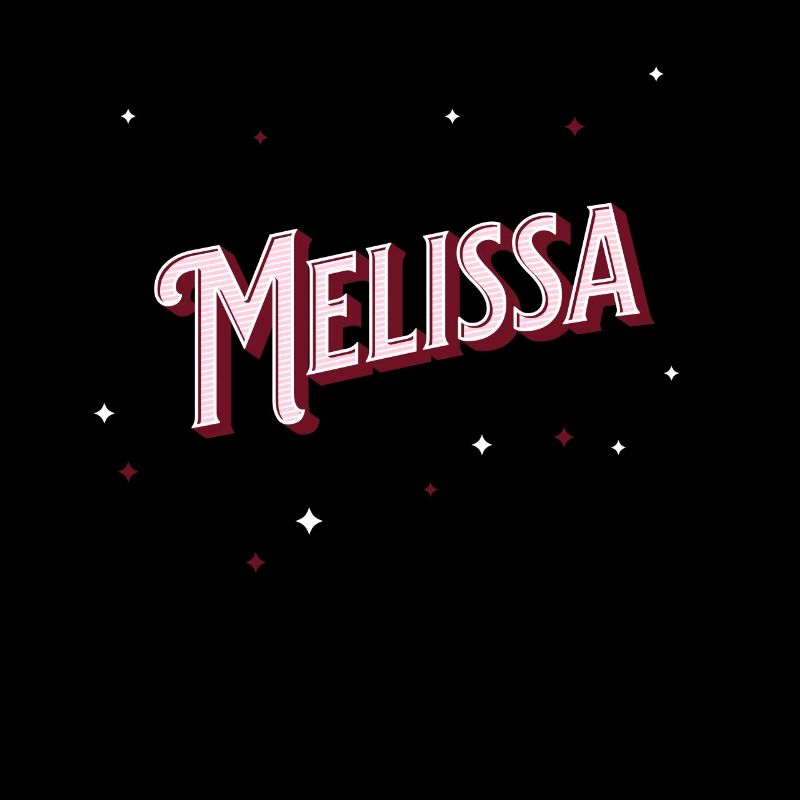 Melissa name personalized