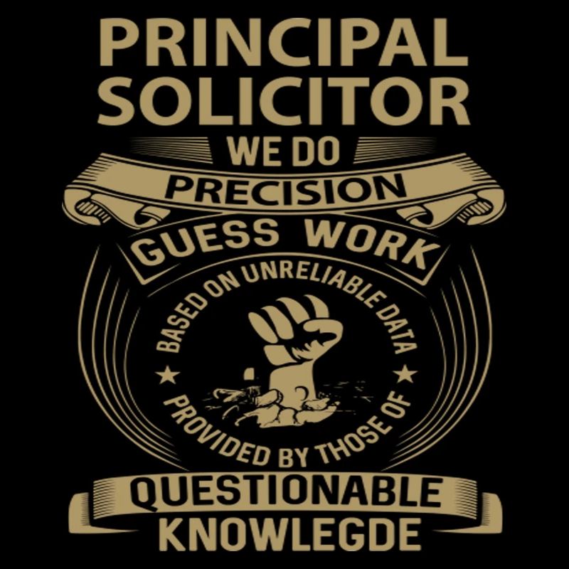 Principal Solicitor We Do Precision