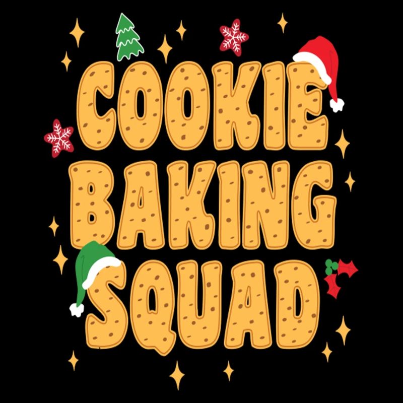 Escouade de cuisson de biscuits Noël