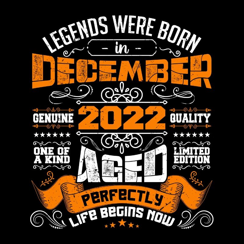 Legends were born in December 2022 | gift