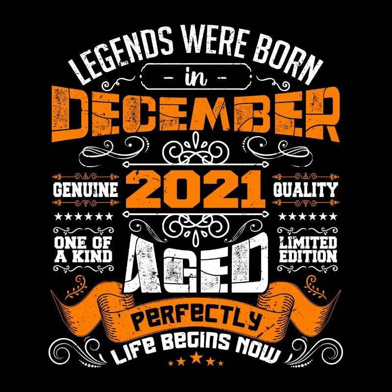 Legends were born in December 2021 | gift
