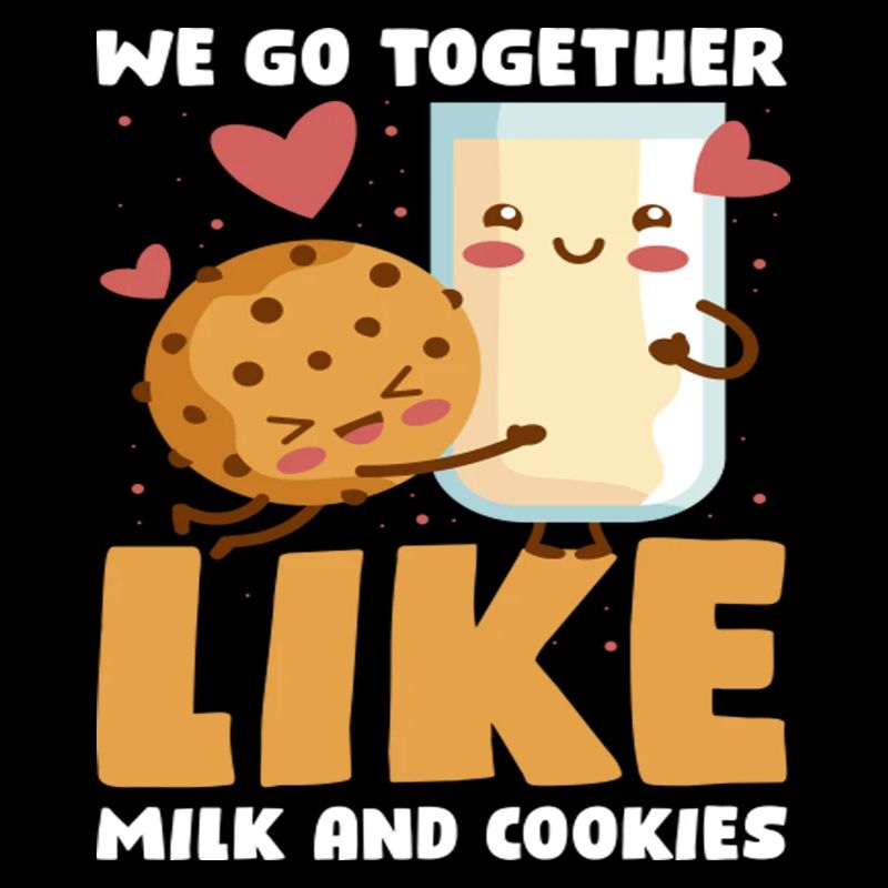 Lait et biscuits Biscuit drôle