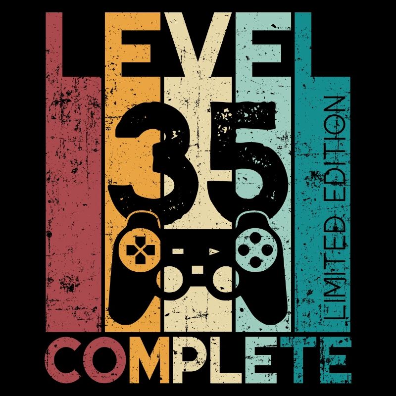 35 Birthday Level 35 Complete 35 Years Gift