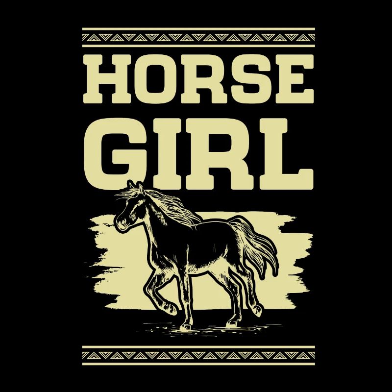 Fille à cheval