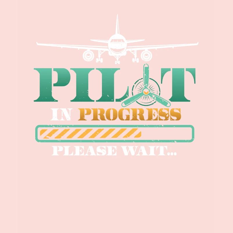 Pilot in progress, please wait, aircraft training